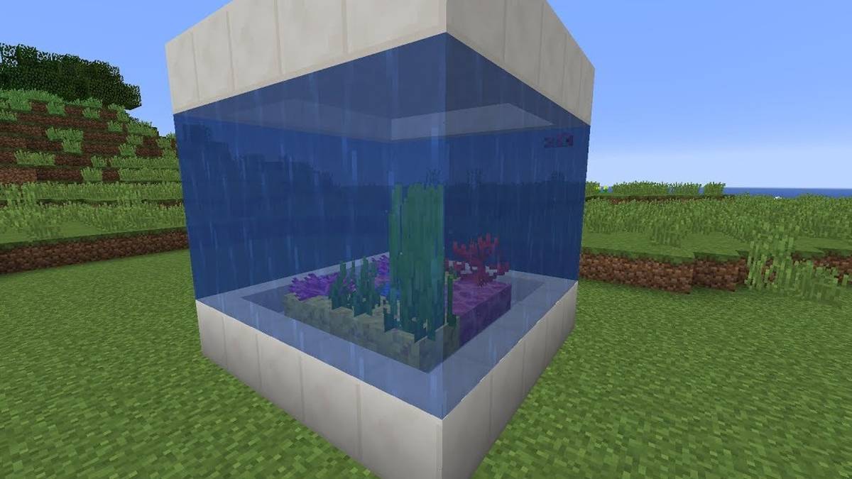Minecraft Player's Build Turns Viewers Into A Fish Inside A Fish Tank