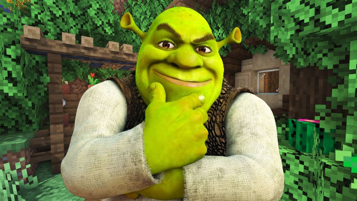 Minecraft Player's Enormous Shrek Build Takes The Ogre To New Heights