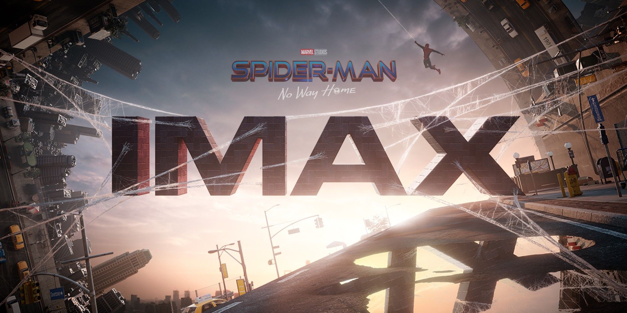 No Way Home Poster Shows Spider-Man Swinging Over NYC's