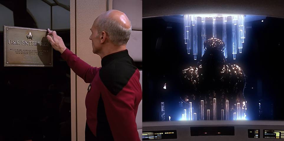 10. The Contract Clause (The Ensigns Of Command): Picard had to evacuate a large group of settlers from a hostile planet. He didn't have the time he needed to evacuate the people. So he dug deep into the contract clause and found an option for third-party negotiations. He cleverly selected the Grizzelas (who had been in suspended animation for six months) to negotiate, buying the time needed for the evacuation.