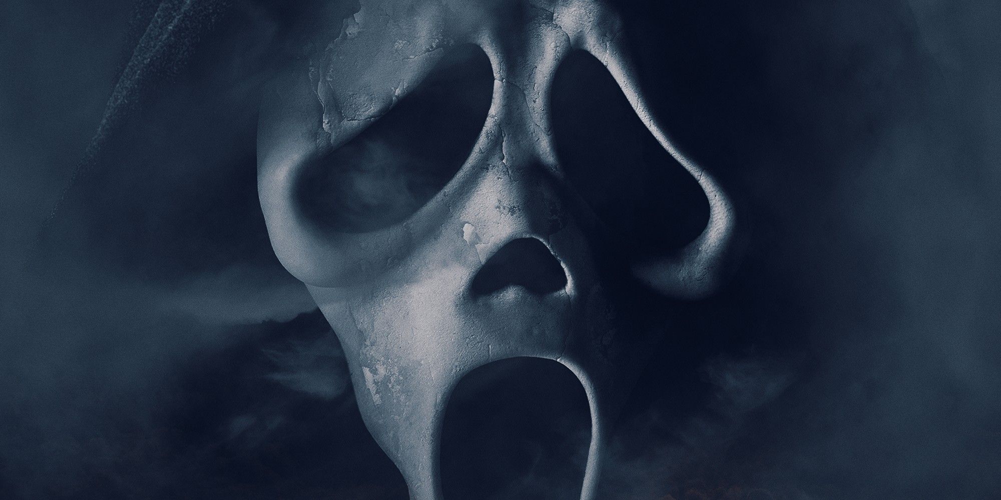 Ghostface Looms Over Woodsboro In Scream (2022) Dolby Movie Poster