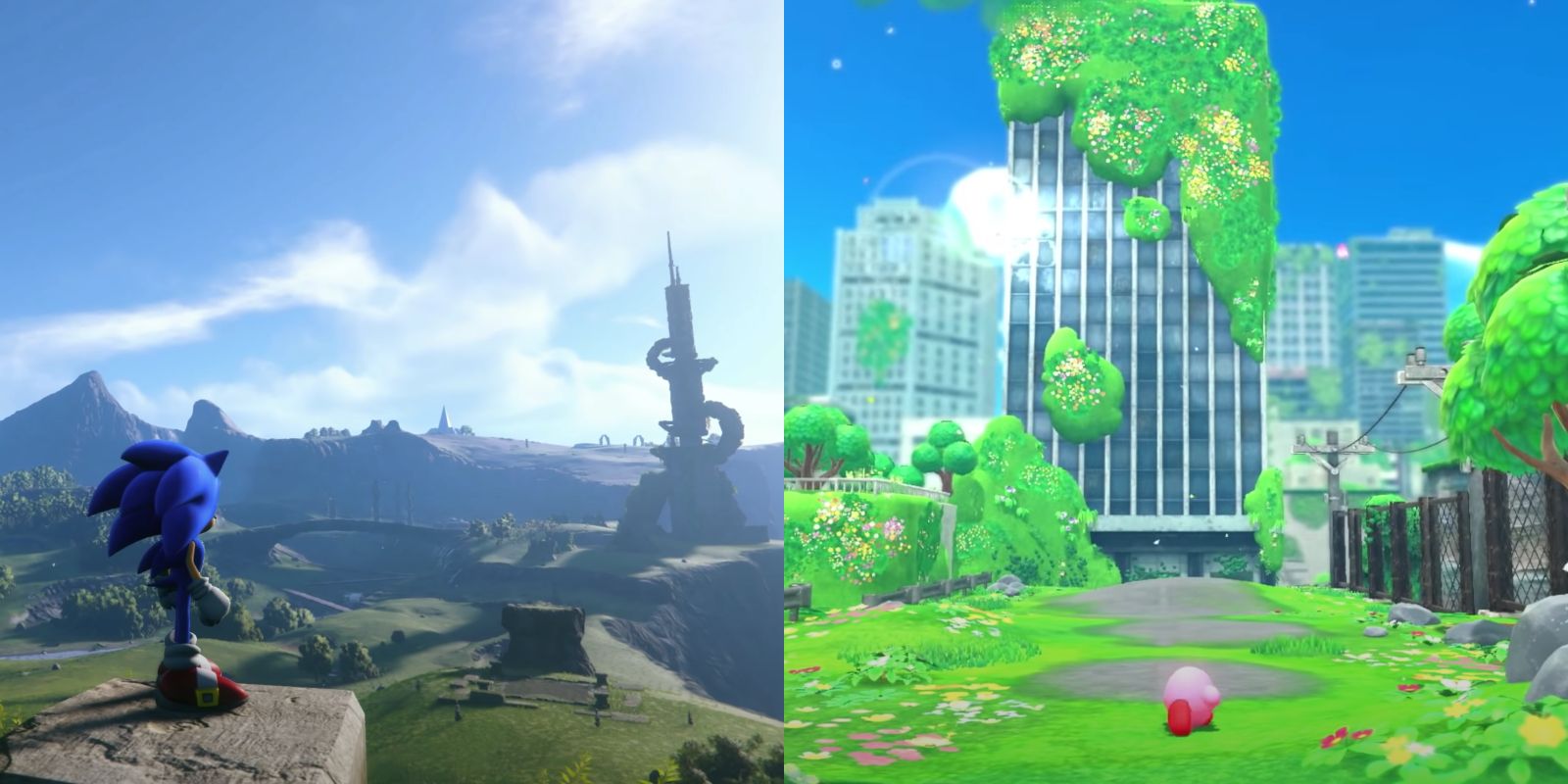 Sonic Frontiers Is Weirdly Similar To Kirby & The Forgotten Land