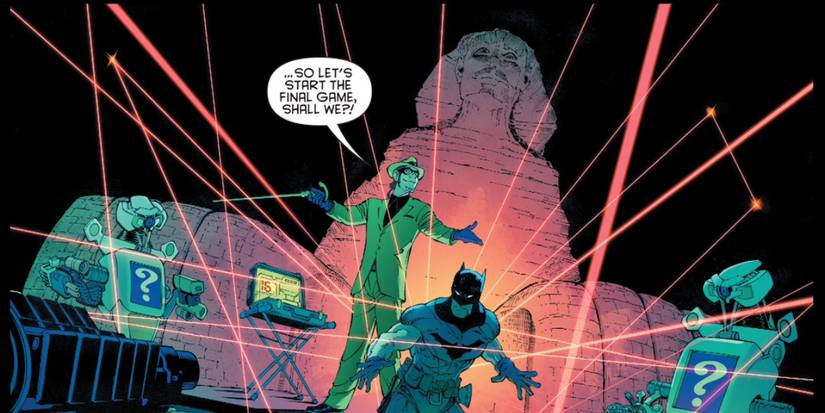 The Riddler Machine Absolute Batman Batman: The Riddler's Best Riddles From The Comics, Shows, and Movies