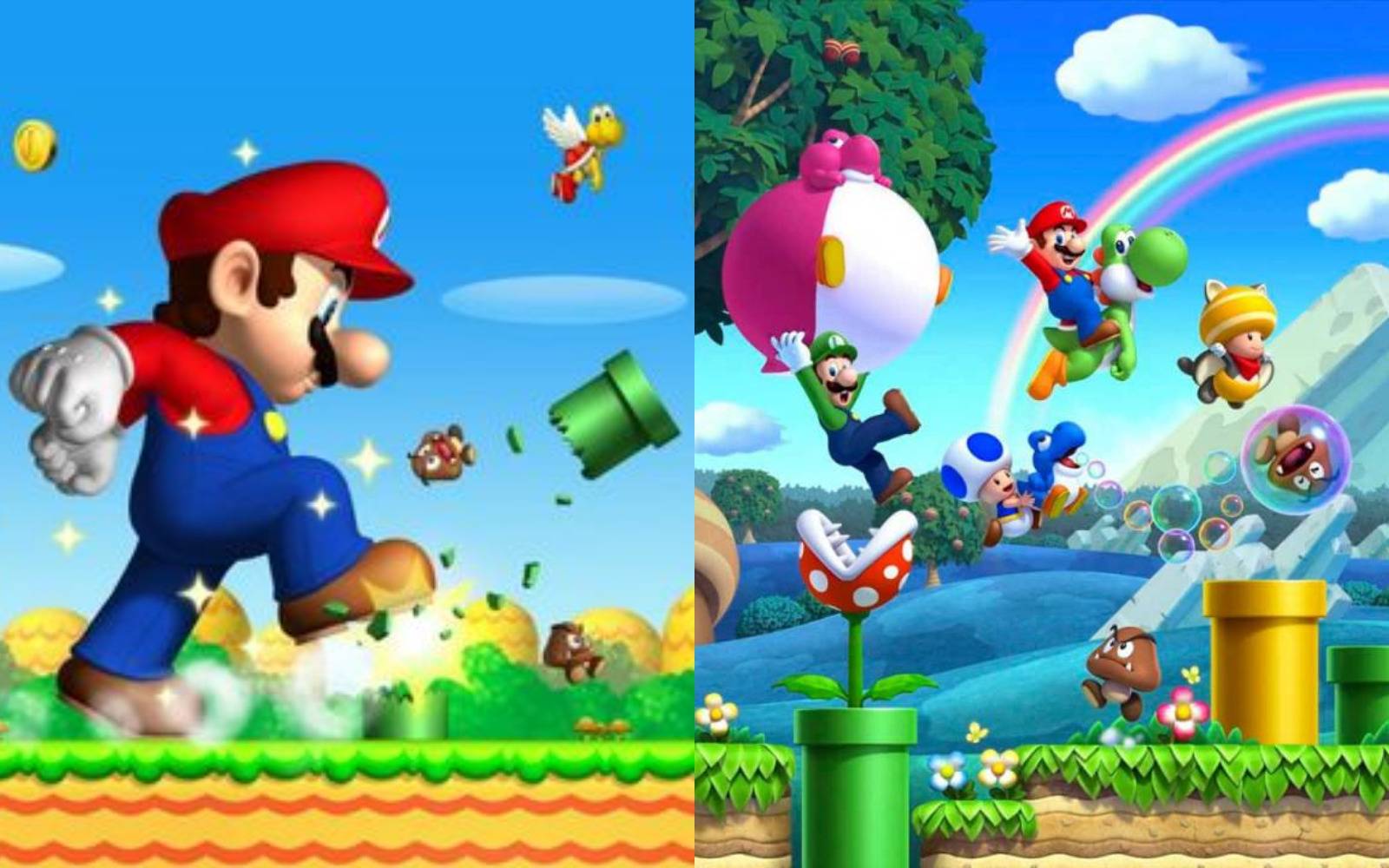 Super Mario Side View