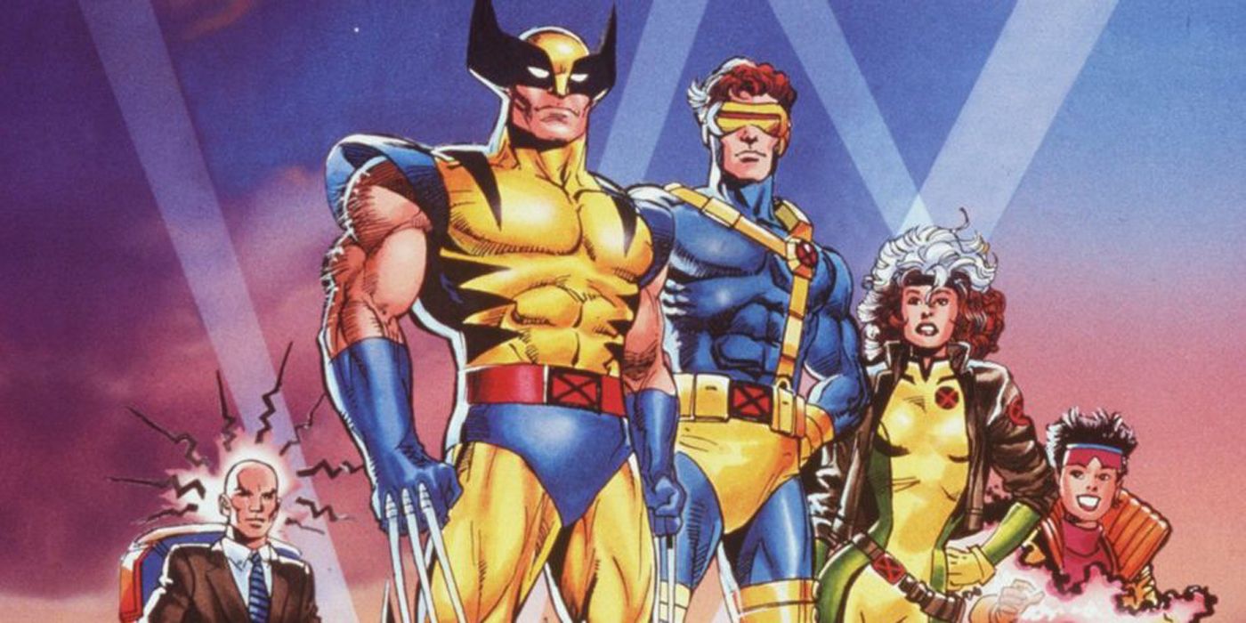Wolverine leading the X Men animated series team