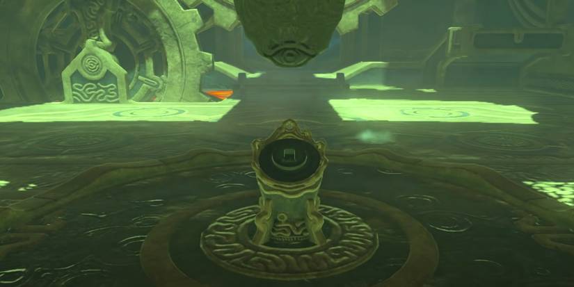 The interior of the Divine Trial in Zelda BOTW 