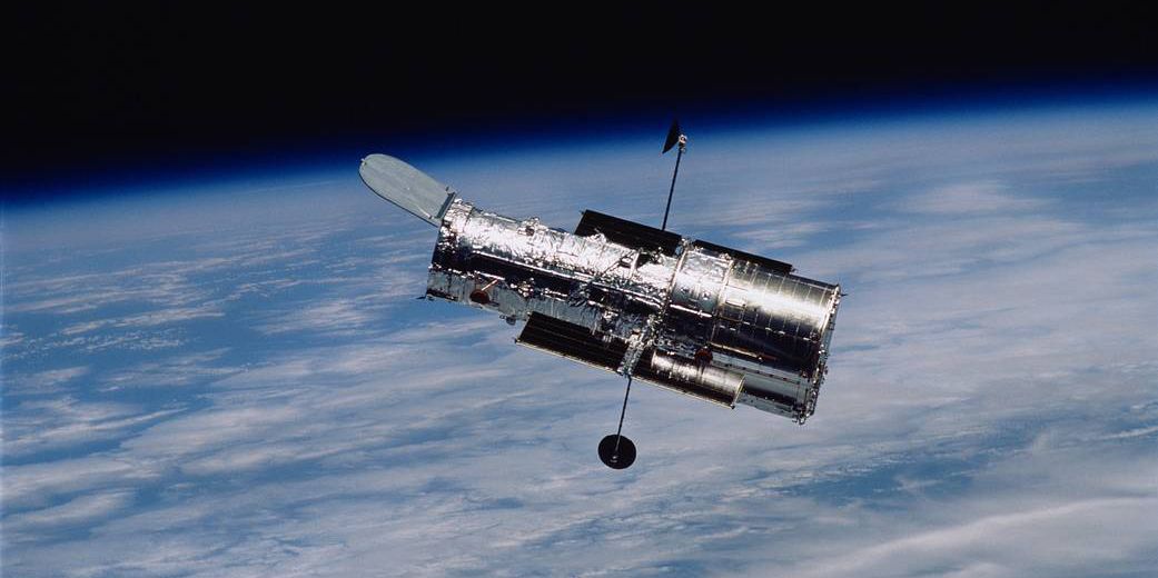 hubble space telescope photo earth background