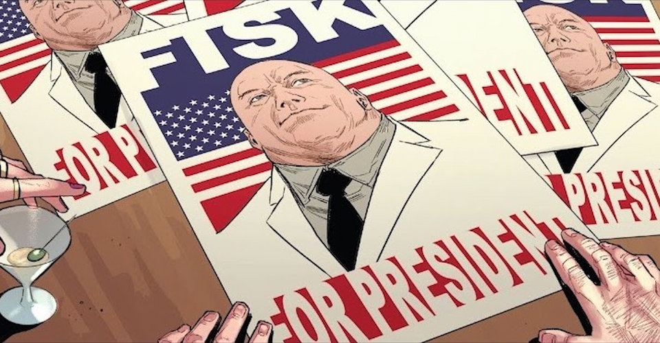 Kingpin is Officially Running For President In The Marvel Universe