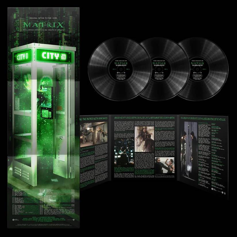 The Matrix Complete Score 3-Vinyl Set With 44 Tracks Releasing In June