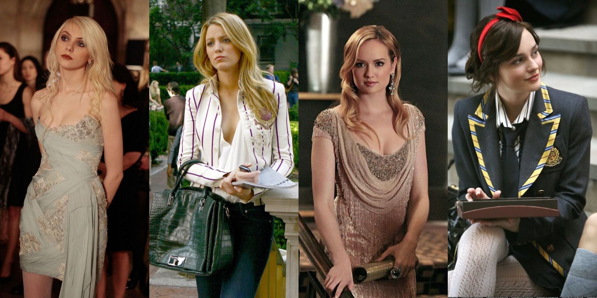 Gossip Girl The Best Outfit From Each Season Screen Rant Gossip Girl The Best Outfit From Each Season Screen Rant