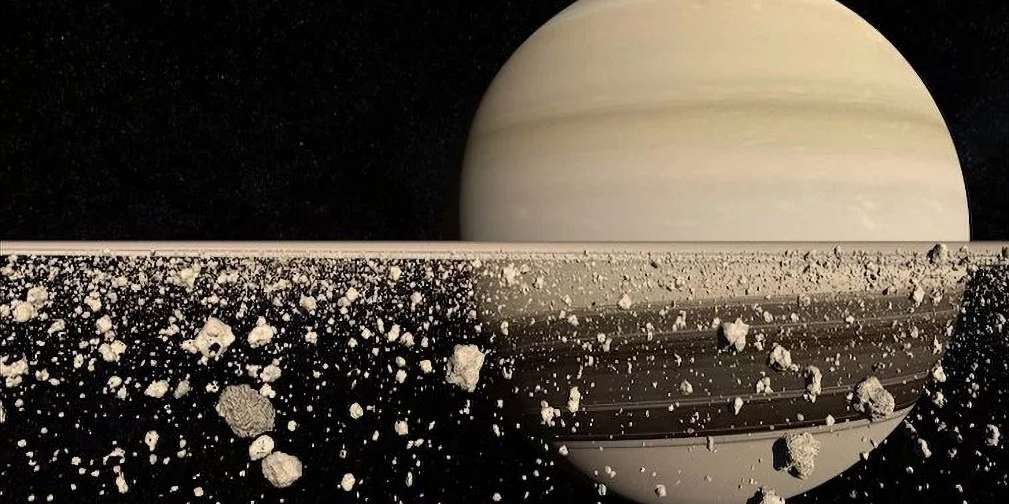 Image of Saturn's rings hosted online