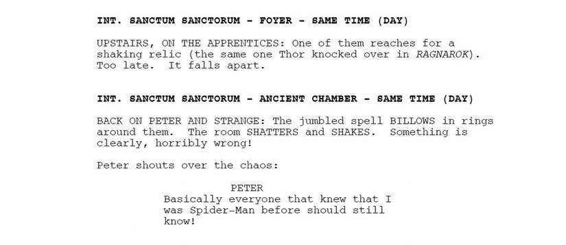 Spider-Man: No Way Home Thor: Ragnarok Easter Egg Confirmed By Script