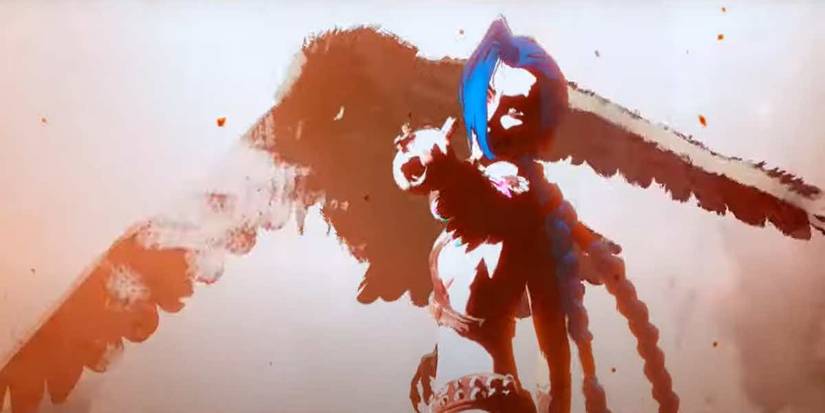 Image of Jinx with her crow motif