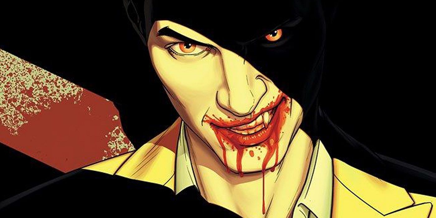 Vampires Feed on Money in New Horror/Crime Comic Blood-Stained Teeth