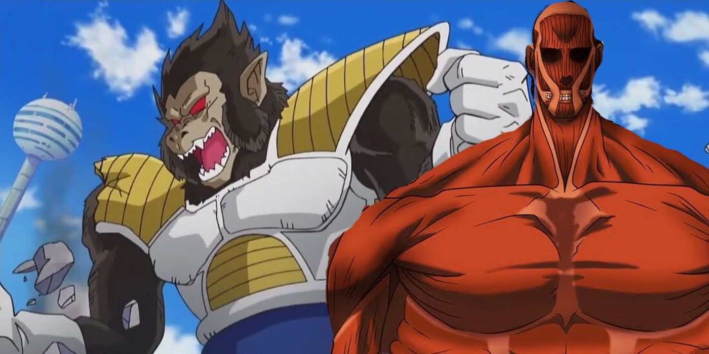 Attack on Titan's Giants Have Nothing on Dragon Ball's Great Apes