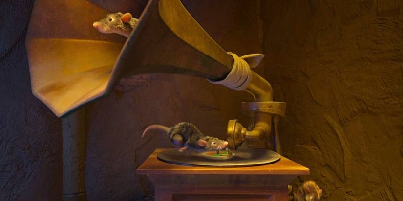 Encanto Rats Playing in Bruno's Room