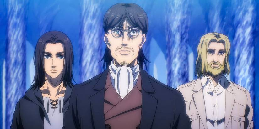 Eren Zeke and Grisha Jaeger in Attack on Titan