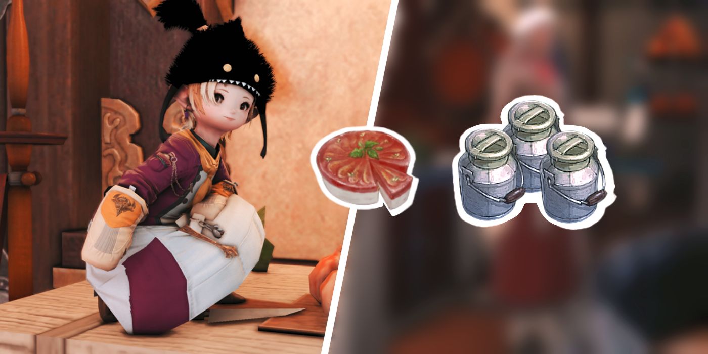 Final Fantasy XIV Where to Get Ovibos Milk (& What It's For)
