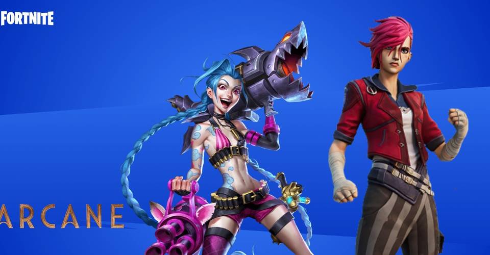 Fortnite Arcane S Cosmetics Including Vi Returning Jinx Skins Leak Fortnite Arcane S Cosmetics Including Vi Returning Jinx Skins Leak