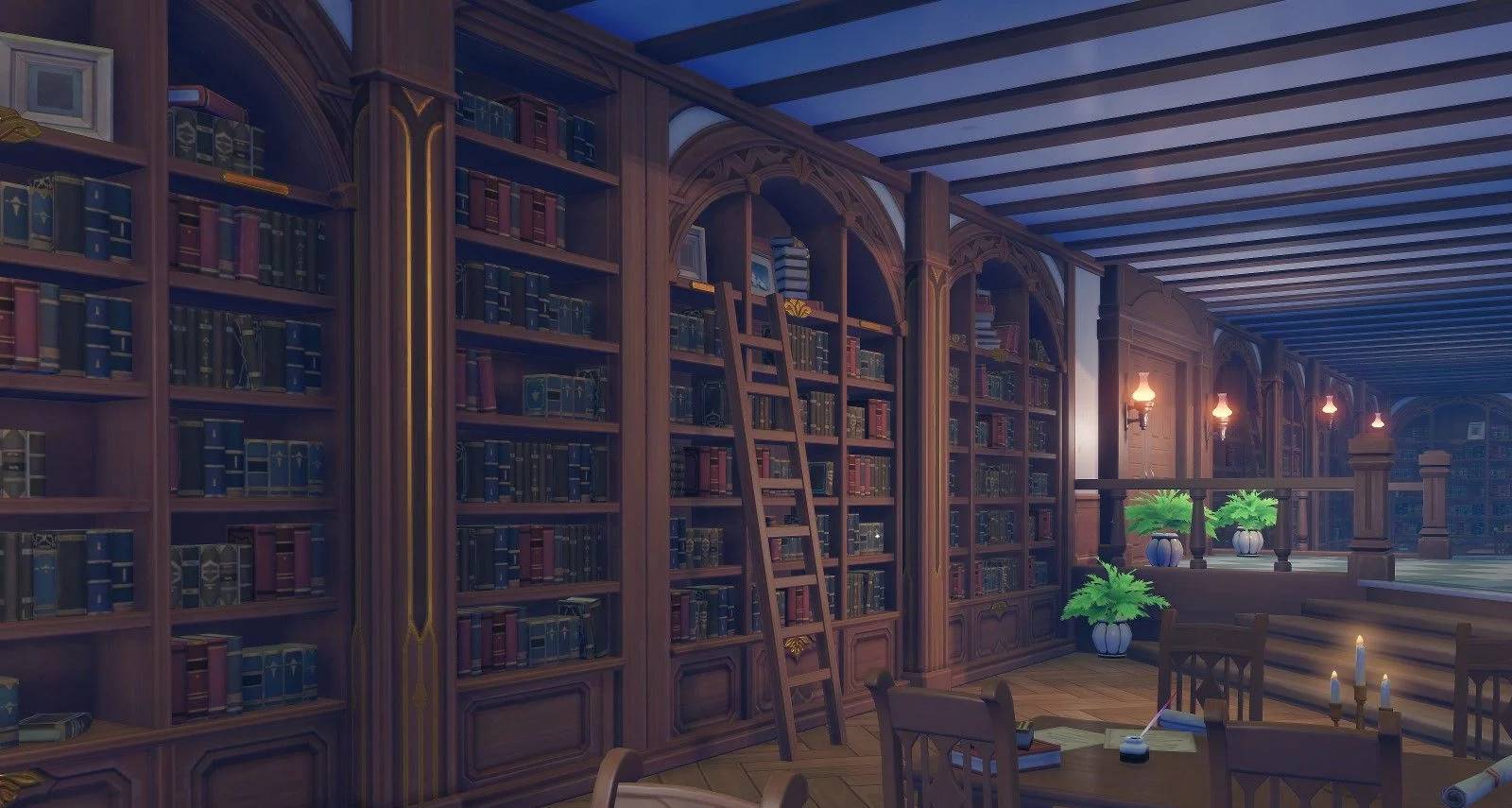 Genshin Impact: Rear of the Library Puzzle Solution (Enkanomiya)