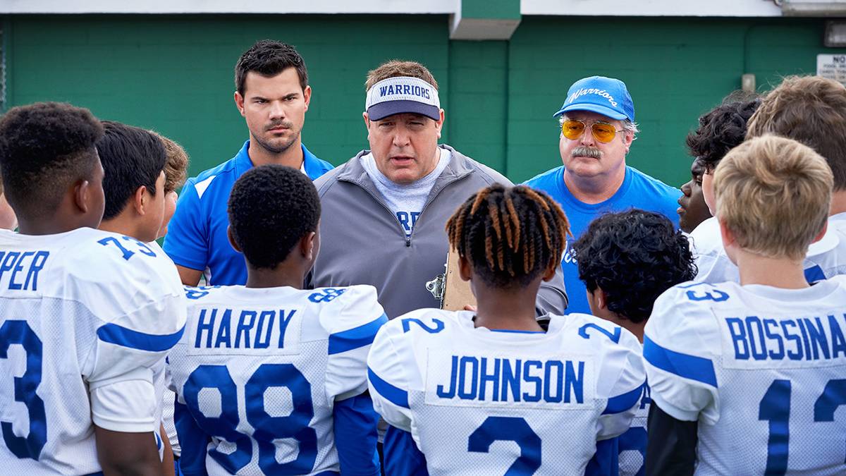 Kevin James & Taylor Lautner Interview: Home Team