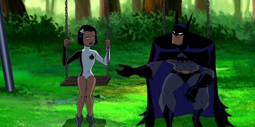 Batman oferece apoio a Ace em seus momentos finais em Justice League Unlimited