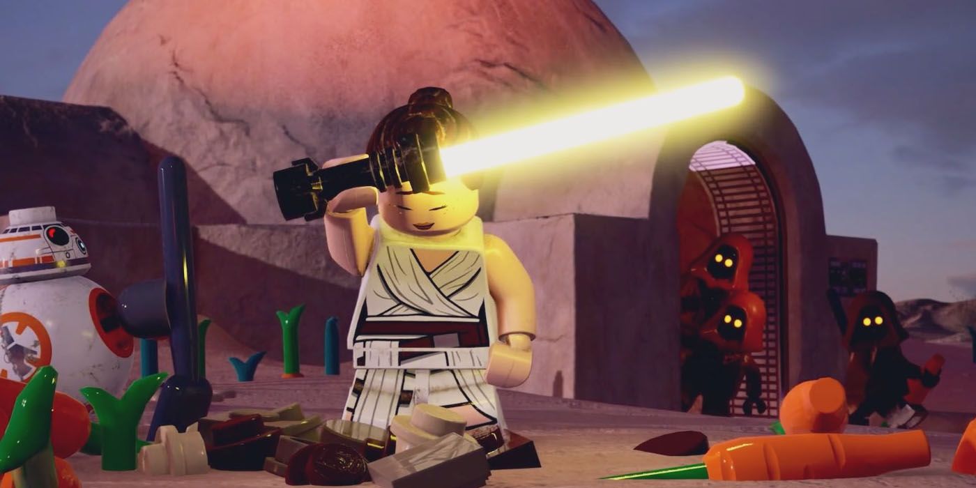 Lego Star Wars Skywalker Saga Rey Lightsaber