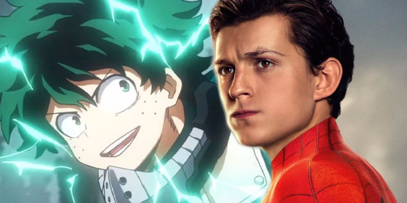 My Hero Academia’s Deku Turns into Tom Holland’s Spider-Man in New Fanart