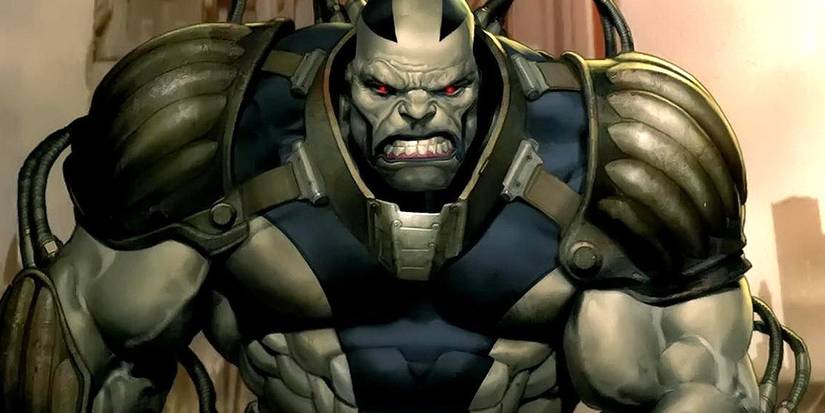 A portrait of Apocalypse looking angry from Marvel Comics