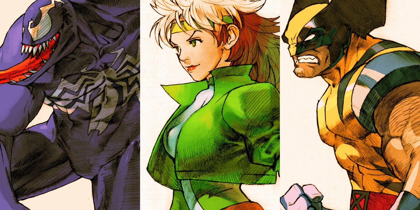 Marvel Vs Capcom 2's Iconic Designs Beat Every Marvel Game