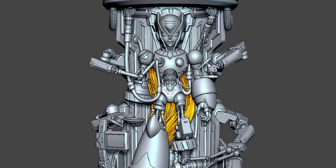 Mega Man Zero Premium Statue