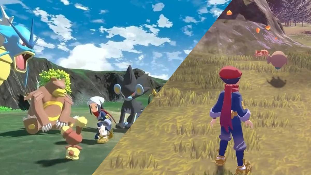 Pokémon Legends: Arceus Gameplay Shows Resource Collection & Crafting