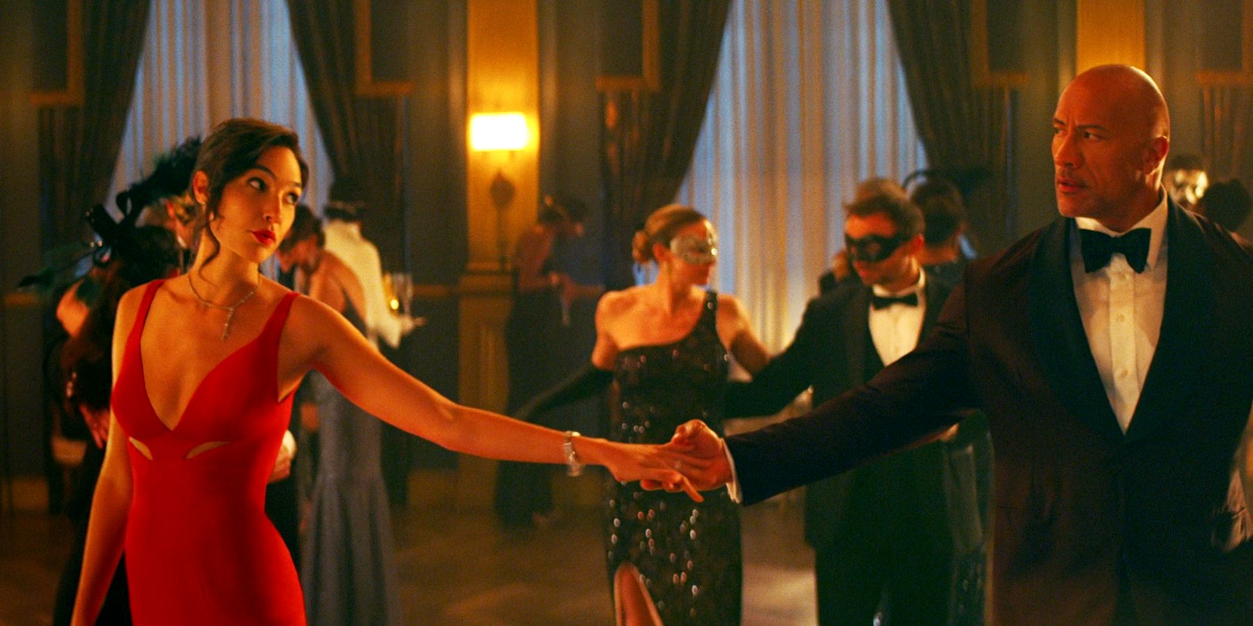 Red Notice Producer On Why Johnson & Gadot Dance Scene Was So Difficult