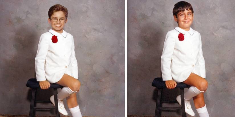 Sean Giambrone compared to the real-life adam goldberg