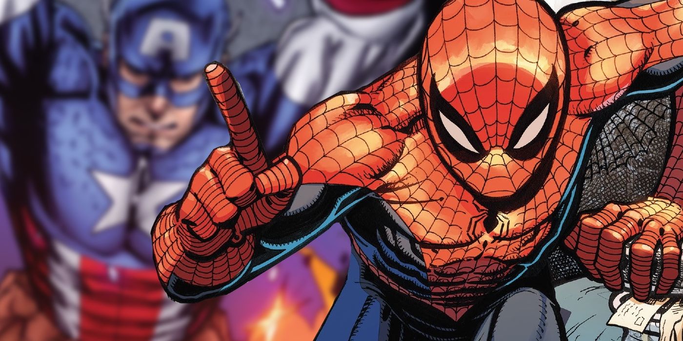 Captain America Gives Spider-Man The Hardest Cheap Shot in Marvel