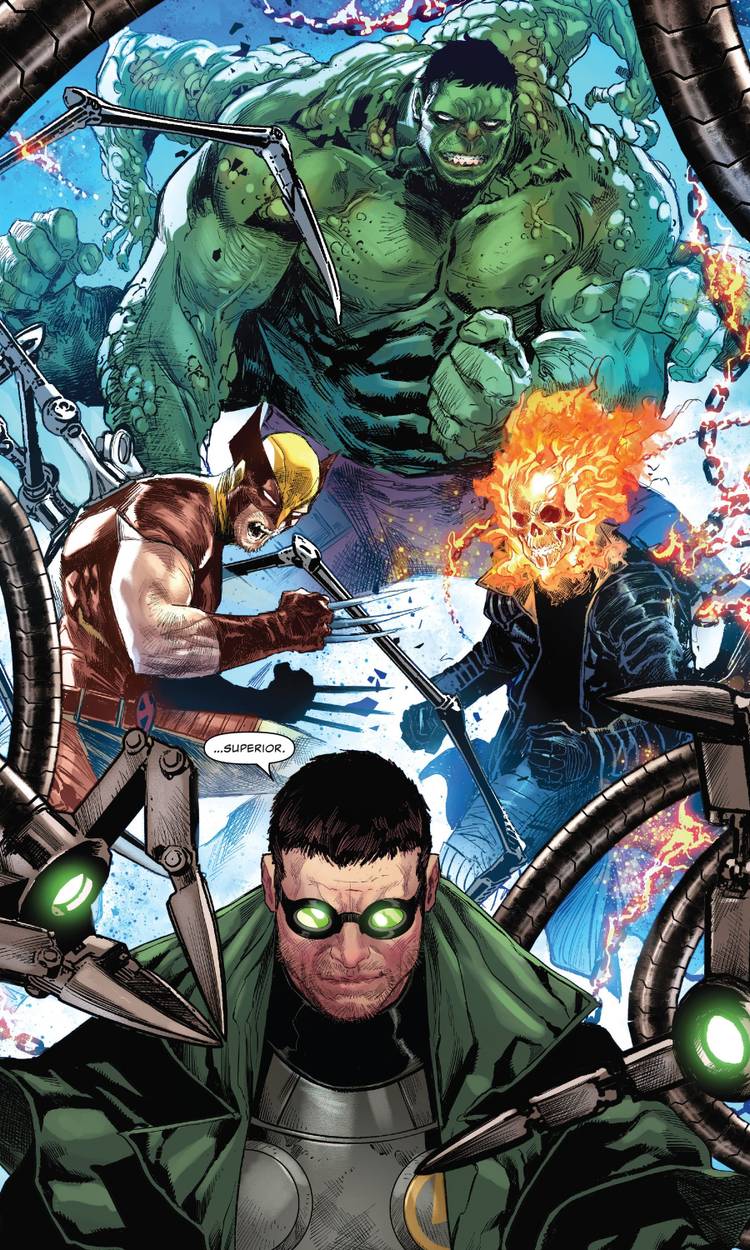Doctor Octopus Assembles His Most Shocking Variants Into Dark New Team