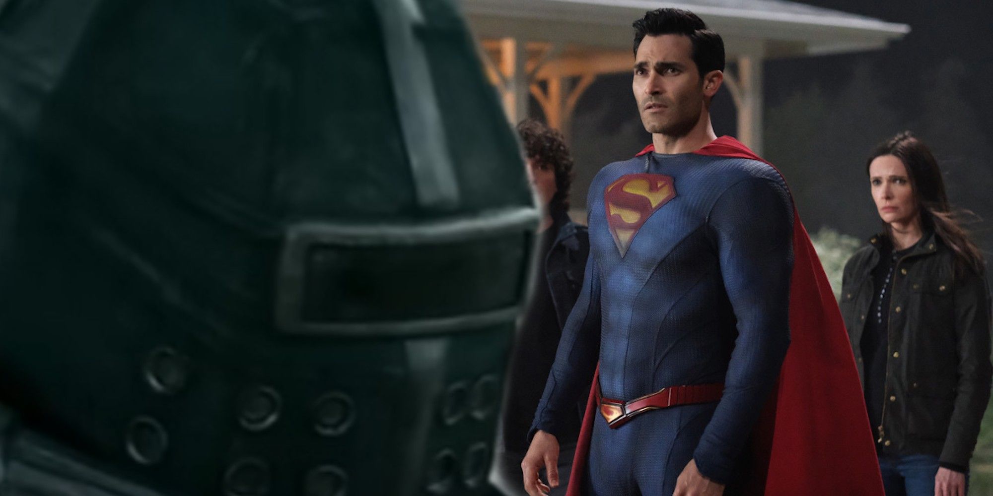 Superman and Lois Season 2 Tyler Hoechlin as Superman Elizabeth Tulloch as Lois Lane Bizarro