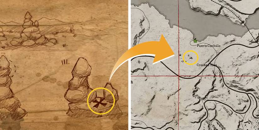Red Dead Redemption Treasure Map Guide