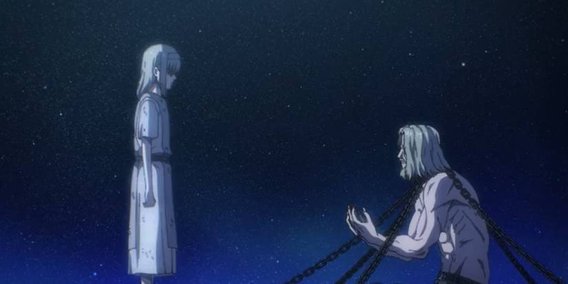 Zeke and Ymir in Attack on Titan