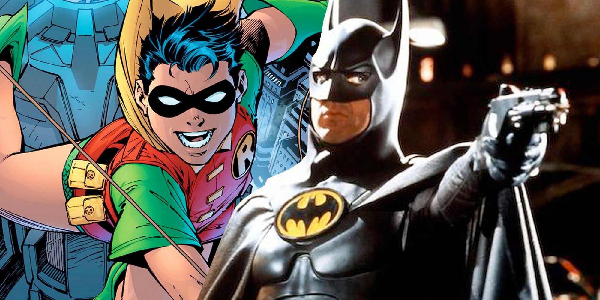 Batman; Robin; Michael Keaton; Batgirl; Tim Burton