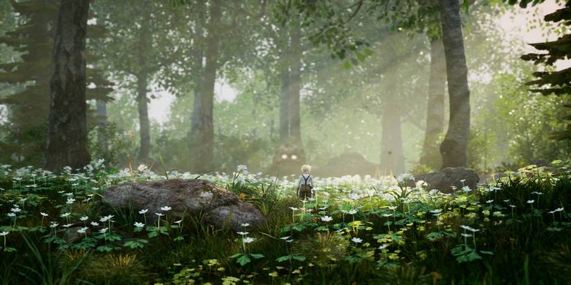 A screenshot from the upcoming game Bramble: The Mountain King
