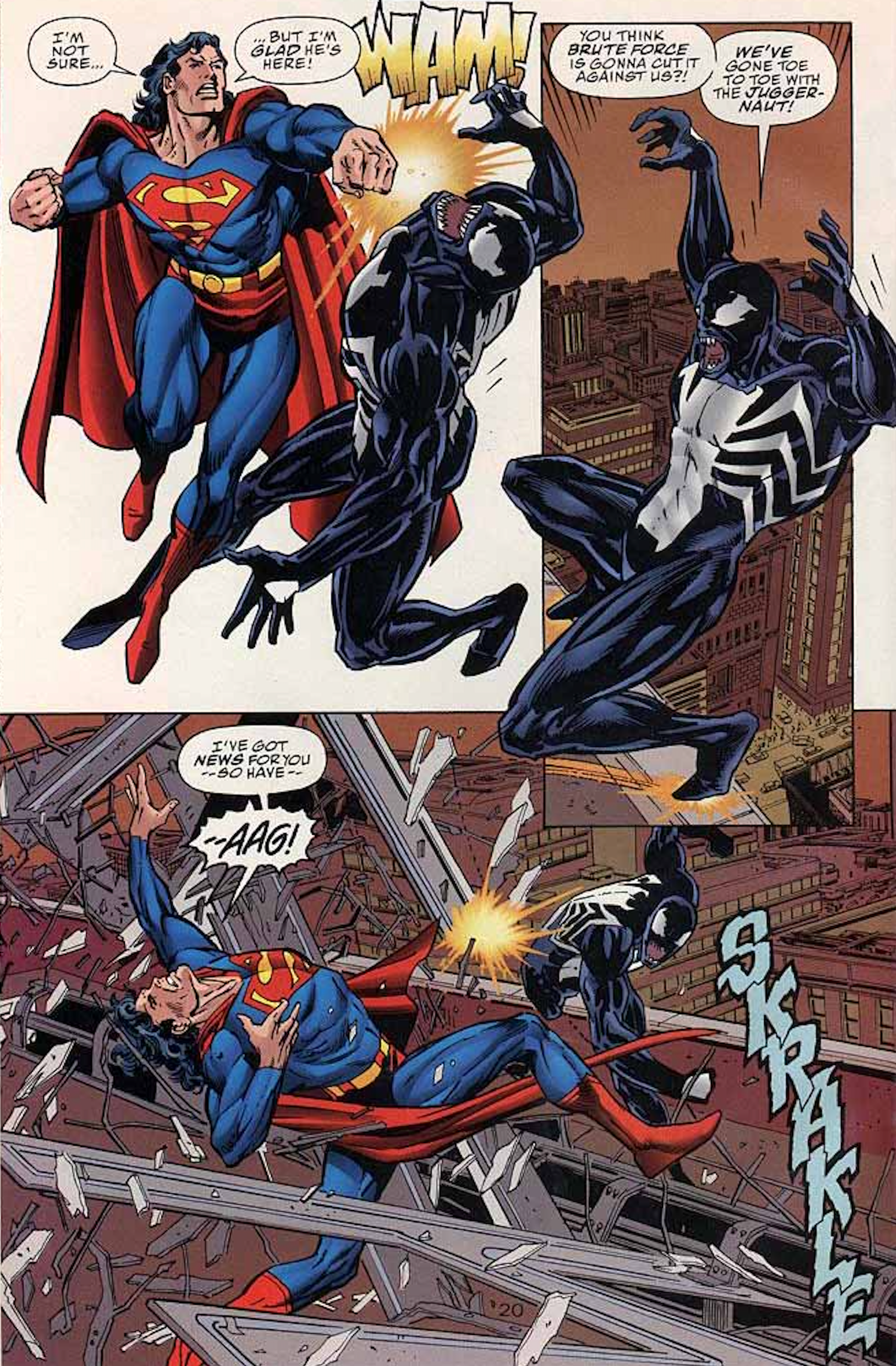 superman venom fight mvdc