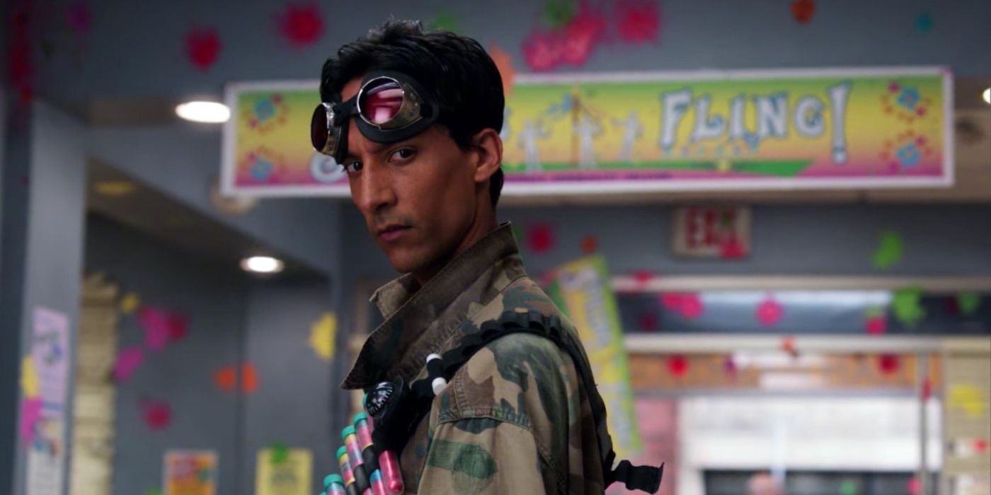 Abed in paintball gear in Community