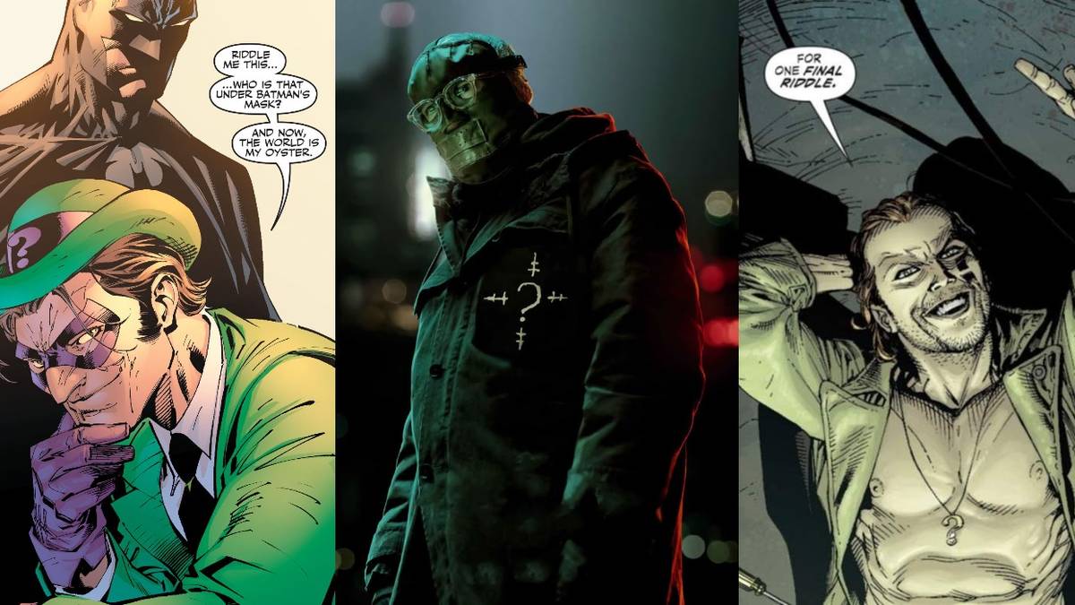 The Batman: 6 Most Iconic Riddler Panels From The Comics