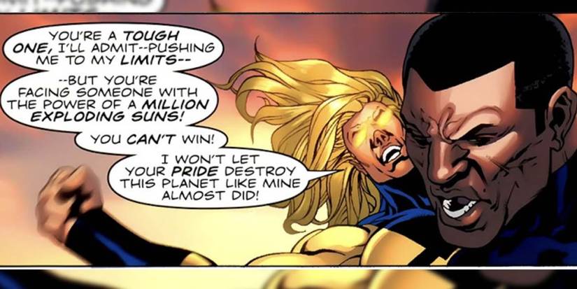 Blue Marvel vs Sentry 2