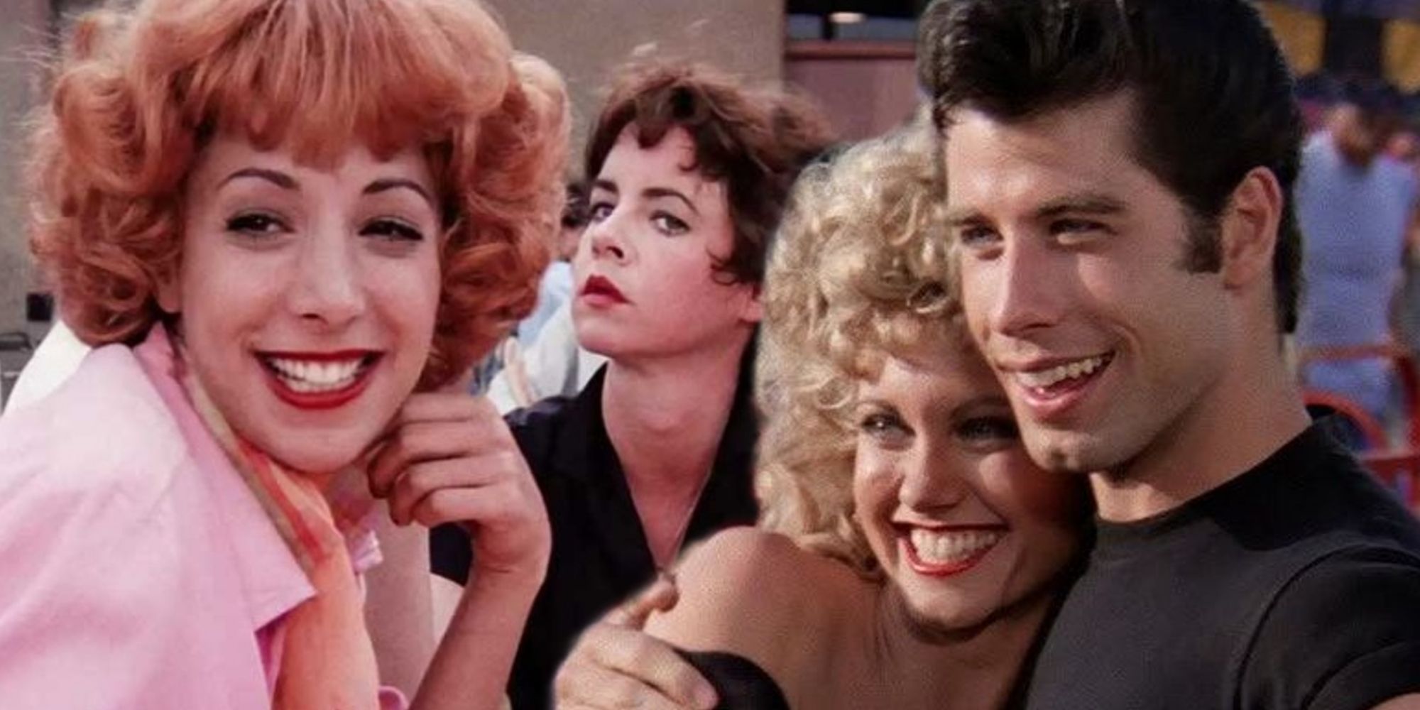 Danny Sandy Frenchie and Rizzo in Grease