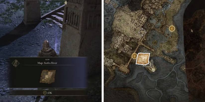 Elden Ring: Where To Find The Siofra River Map Fragment