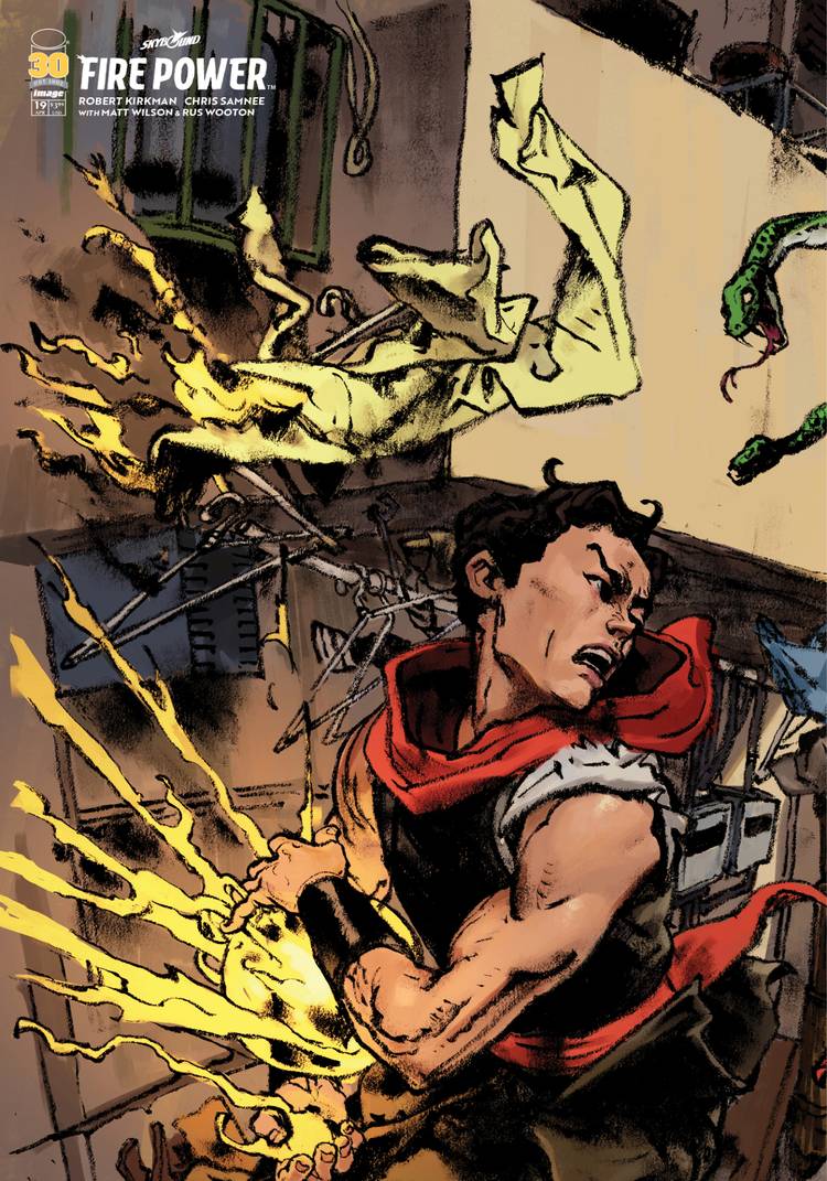 Fire Power Gets First-Ever Connecting Covers by Kim Jung Gi (Exclusive)