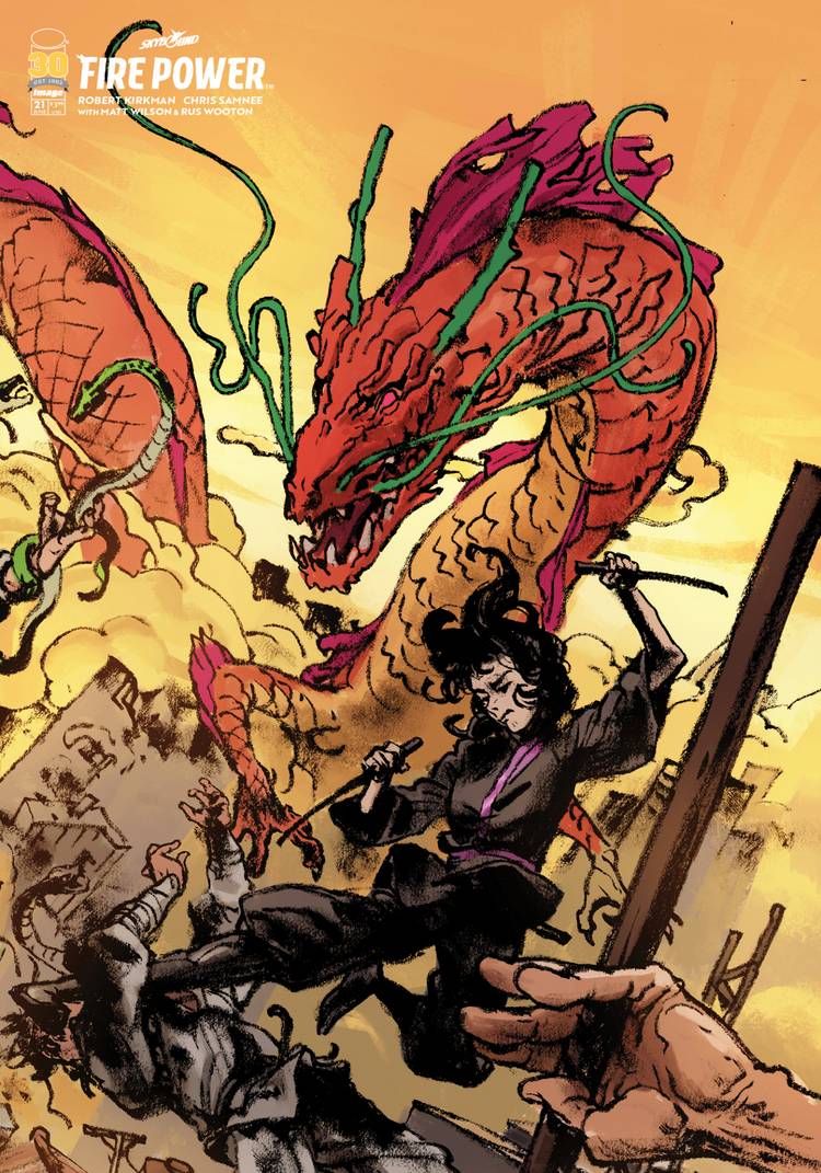 Fire Power Gets First-Ever Connecting Covers by Kim Jung Gi (Exclusive)