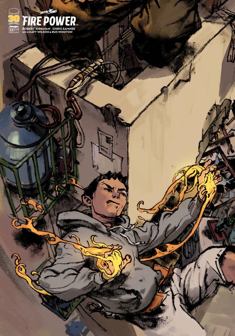 Fire Power Cover Fire Power Gets First-Ever Connecting Covers by Kim Jung Gi (Exclusive)